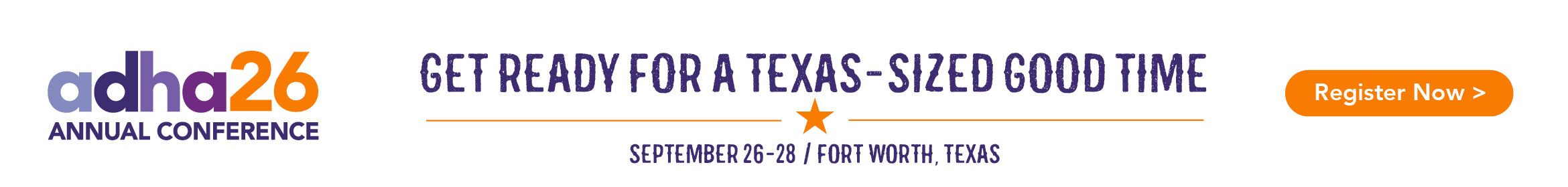 ADHA26 Annual Conference banner